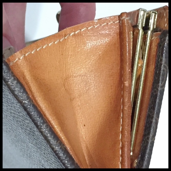 🆕 {Céline} Vintage Macadam Canvas & Italian Leather Wallet - Picture 8 of 12